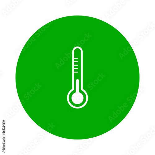 Thermometer und Kreis