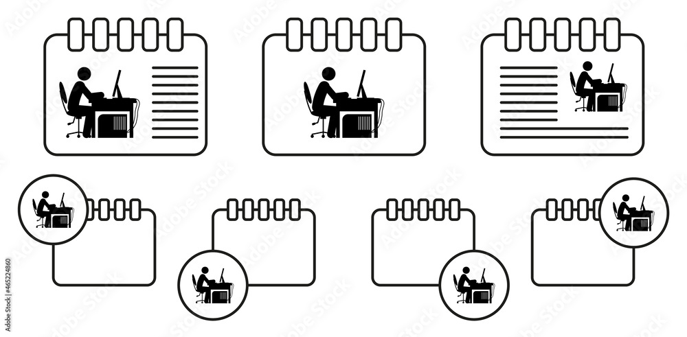 Man gamer vector icon in calender set illustration for ui and ux, website or mobile application Man gamer vector icon in calender set illustration for ui and ux, website or mobile application