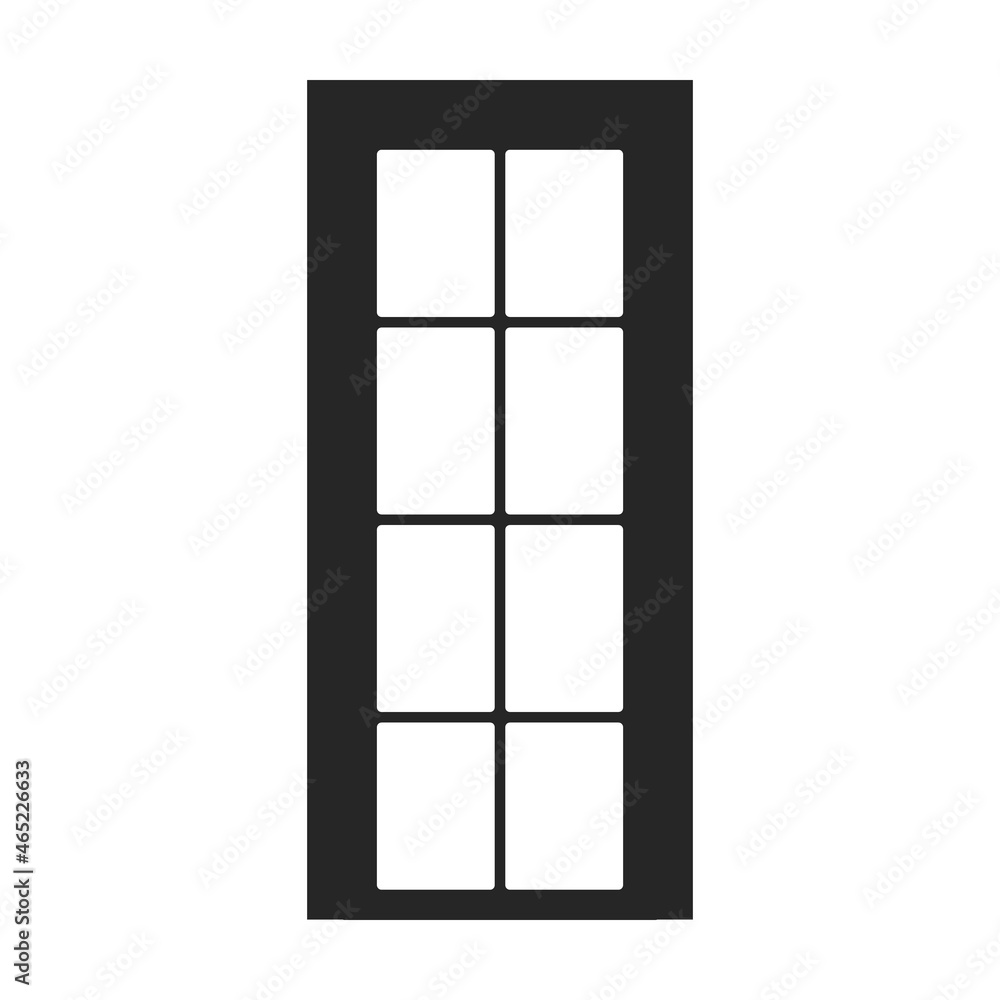 Door vector icon.Black vector icon isolated on white background door . Door vector icon.Black vector icon isolated on white background door .