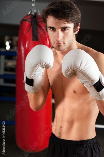 Boxing man ready to fight © BillionPhotos.com