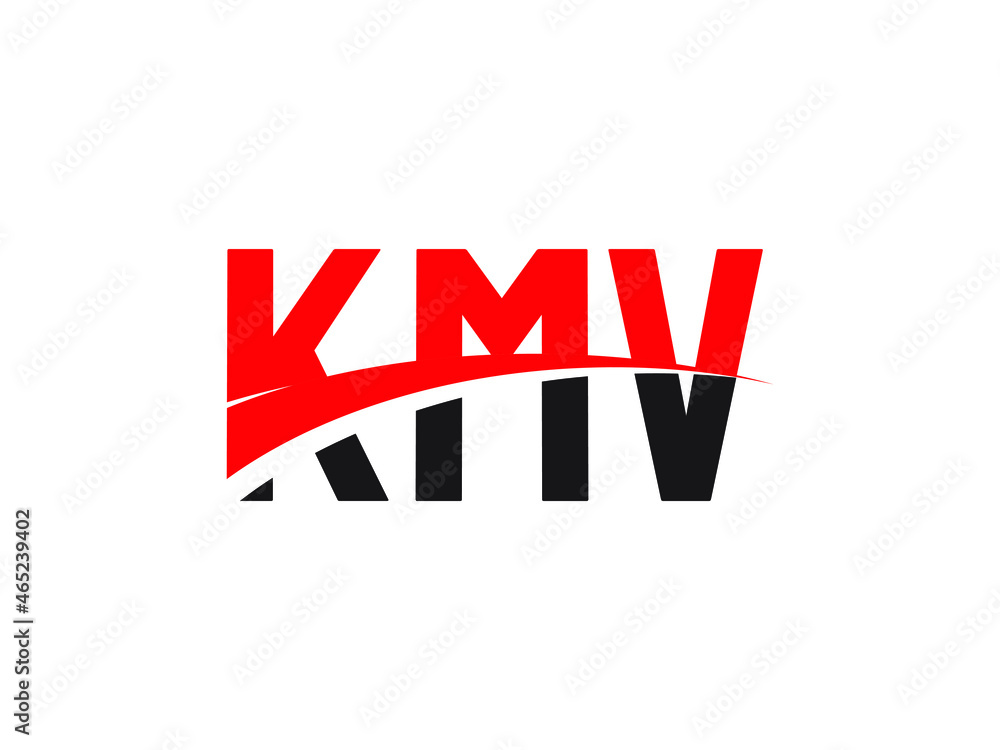 KMV Letter Initial Logo Design Vector Illustration KMV Letter Initial Logo Design Vector Illustration
