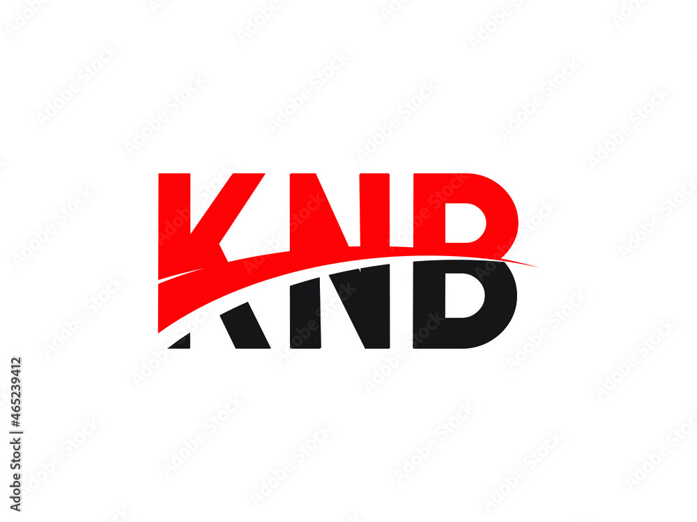 KNB Letter Initial Logo Design Vector Illustration KNB Letter Initial Logo Design Vector Illustration