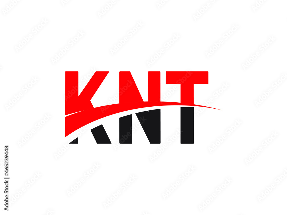 KNT Letter Initial Logo Design Vector Illustration KNT Letter Initial Logo Design Vector Illustration