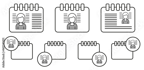 Prisoner, woman vector icon in calender set illustration for ui and ux, website or mobile application