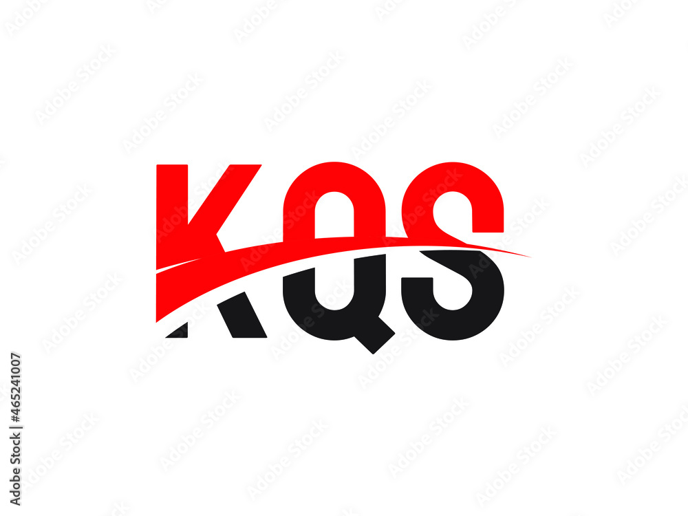 KQS Letter Initial Logo Design Vector Illustration KQS Letter Initial Logo Design Vector Illustration