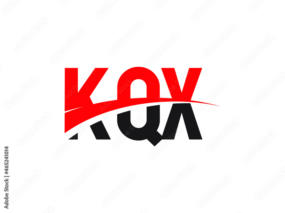 KQX Letter Initial Logo Design Vector Illustration KQX Letter Initial Logo Design Vector Illustration