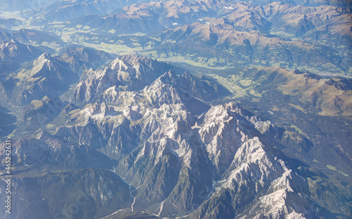 Alps from above, HDR Image