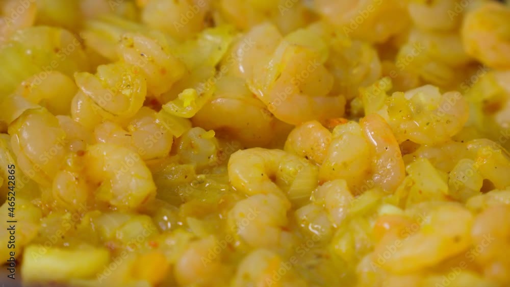 Shrimp, close-up, seafood in the kitchen, restaurant industry. Cooking at home Shrimp, close-up, seafood in the kitchen, restaurant industry. Cooking at home