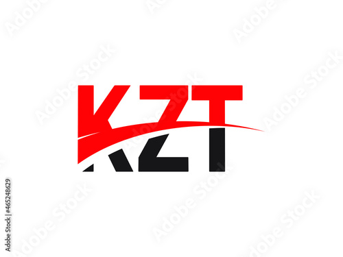 KZT Letter Initial Logo Design Vector Illustration © Rubel