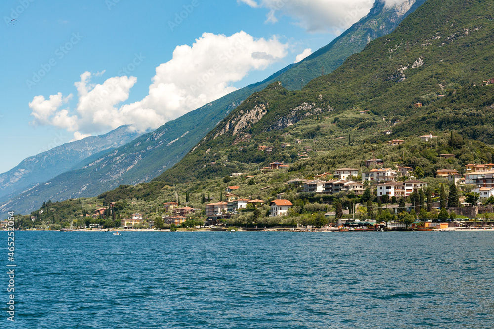 View of the Malcesine, Italy