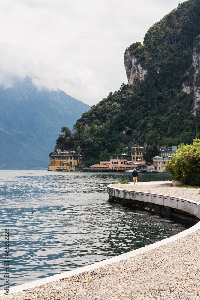 View of Lake Garda, Riva del Garda, Italy