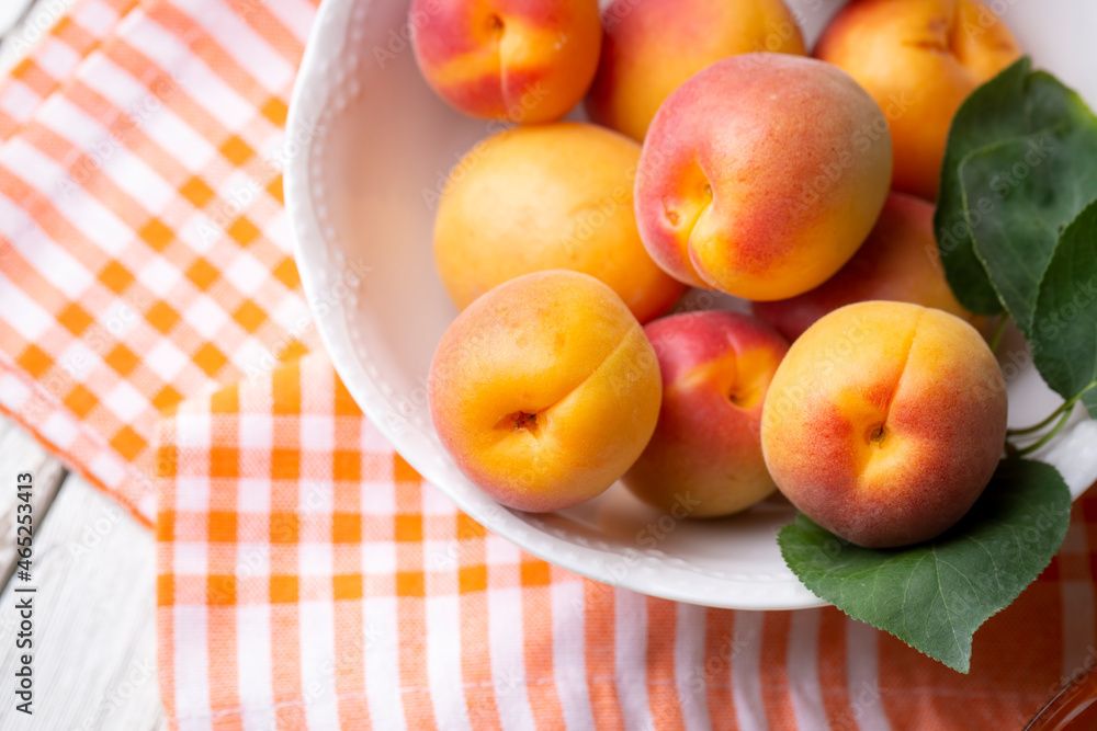 Fresh organic delicious apricot fruit Fresh organic delicious apricot fruit