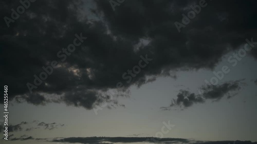 雲のタイムラプス