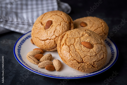 Turkish Almond Cookies, Turkish name; Acibadem Kurabiyesi
