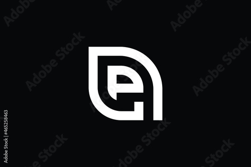 GP logo letter design on luxury background. PG logo monogram initials letter concept. GP icon logo design. PG elegant and Professional letter icon design on black background. G P PG GP