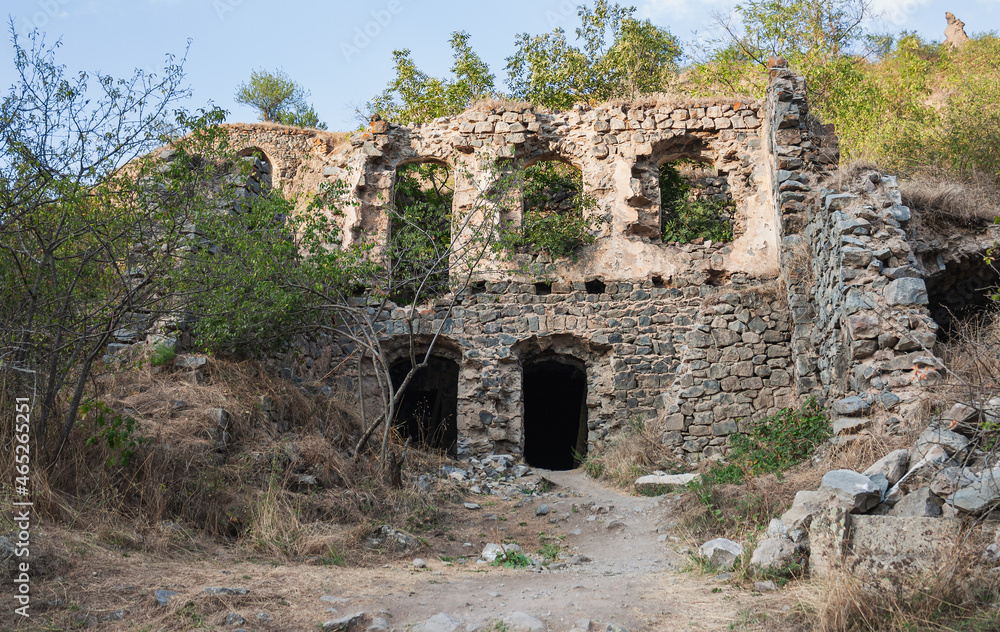 Armenia. Khndzoresk. Ruins.