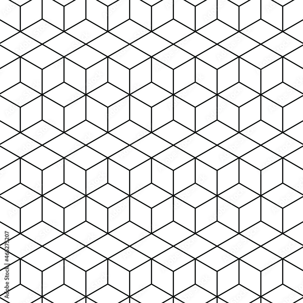 Cube seamless background. Vector illustration. Cube seamless background. Vector illustration.