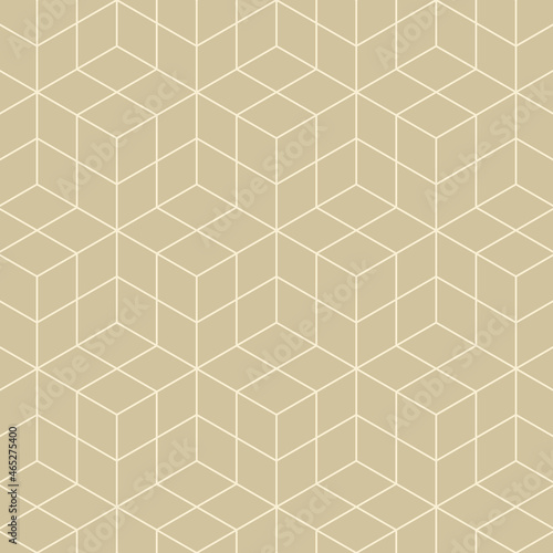 Cube seamless background. Vector illustration.