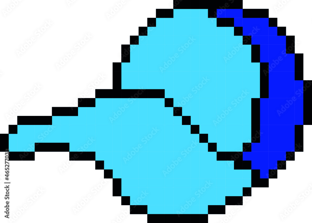 Cap pixel art vector illustration. Cap pixel art vector illustration.