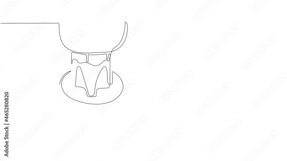 Animated self drawing of wrench tightens bolt in steel billet spanner bolt screw and nuts. Continuous line self drawing animated. Full length motion High quality 4k footage Animated self drawing of wrench tightens bolt in steel billet spanner bolt screw and nuts. Continuous line self drawing animated. Full length motion High quality 4k footage