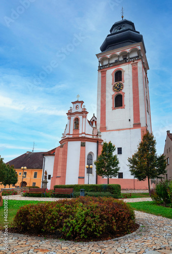 Church of st. Matthew in Bechyne, Czechia.