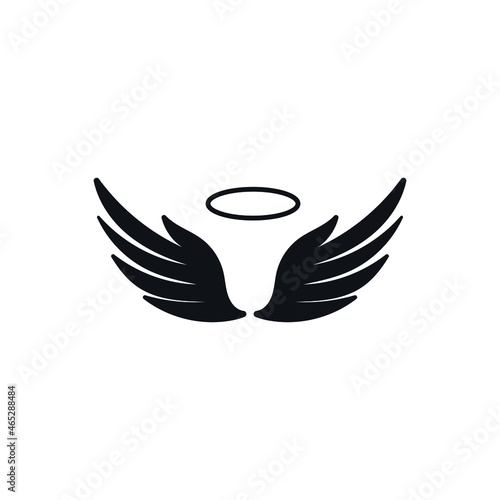 Angel Wings vector set. Wings illustration sign collection. Angel symbol or logo.
