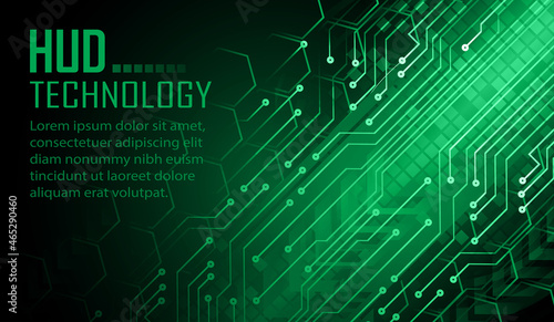 cyber circuit future technology concept background 