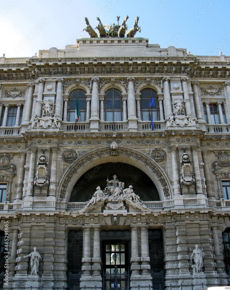 Palace of Justice in Rome Italy