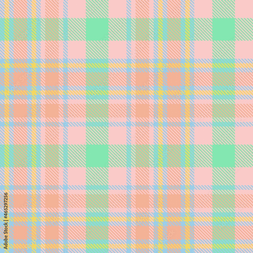 Rainbow Pastel Plaid textured Seamless Pattern Rainbow Pastel Plaid textured Seamless Pattern