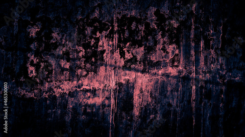 dark grunge background of distressed old wall concrete