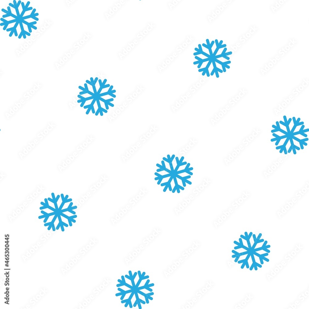 Christmas Snowflakes seamless pattern design Christmas Snowflakes seamless pattern design