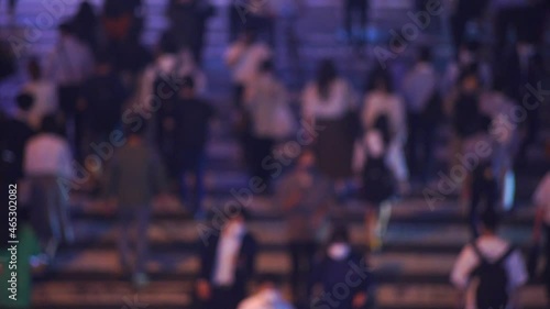 Wallpaper Mural 横断歩道を渡る人々 スローモーション Torontodigital.ca