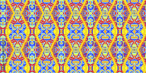 Seamless patterned design background. Abstract lace pattern. Vector illustration eps-10