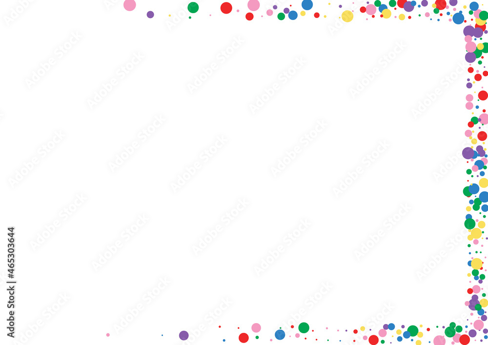 Multicolored Round Banner Illustration. Dot Design Texture. Blue Catching Confetti. Orange Cover Circle Background. Multicolored Round Banner Illustration. Dot Design Texture. Blue Catching Confetti. Orange Cover Circle Background.
