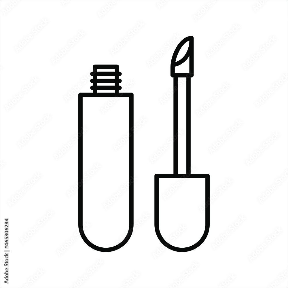 lipstick icon. Women's things element. Premium quality graphic design. vector illustration on white background lipstick icon. Women's things element. Premium quality graphic design. vector illustration on white background