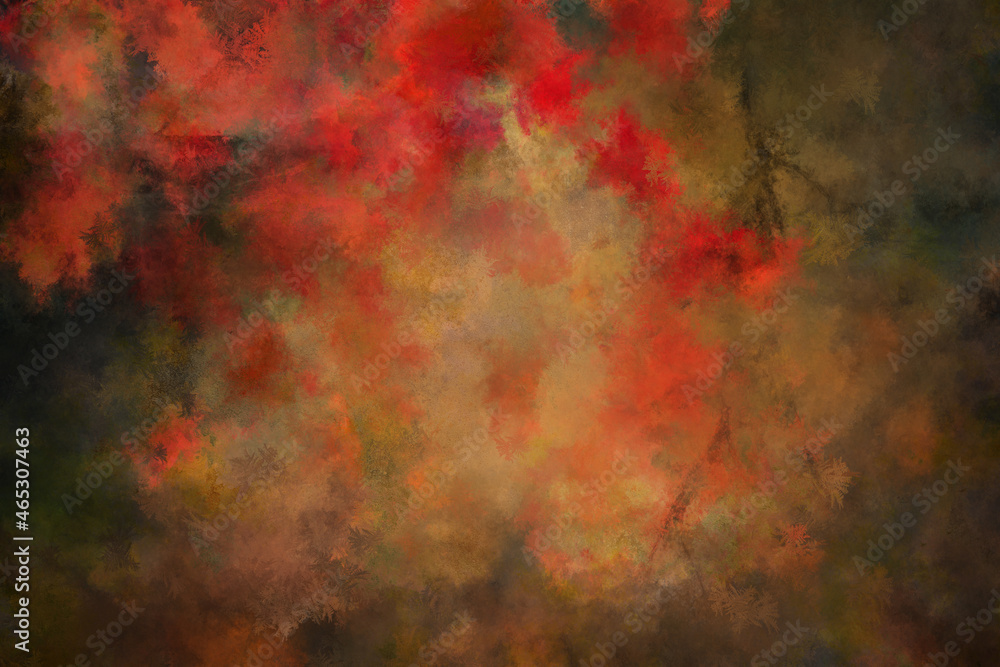 Vintage oil painting background in warm colors