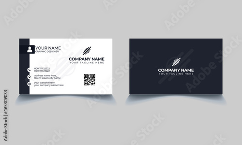 unique business card design template