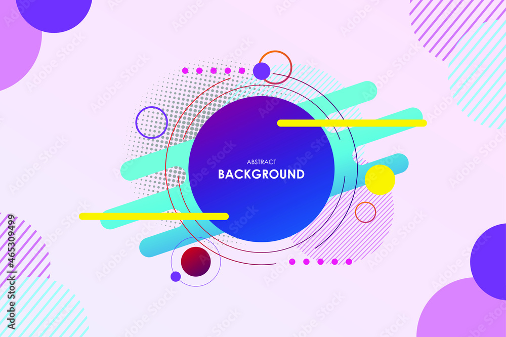 Obraz premium background with circles
