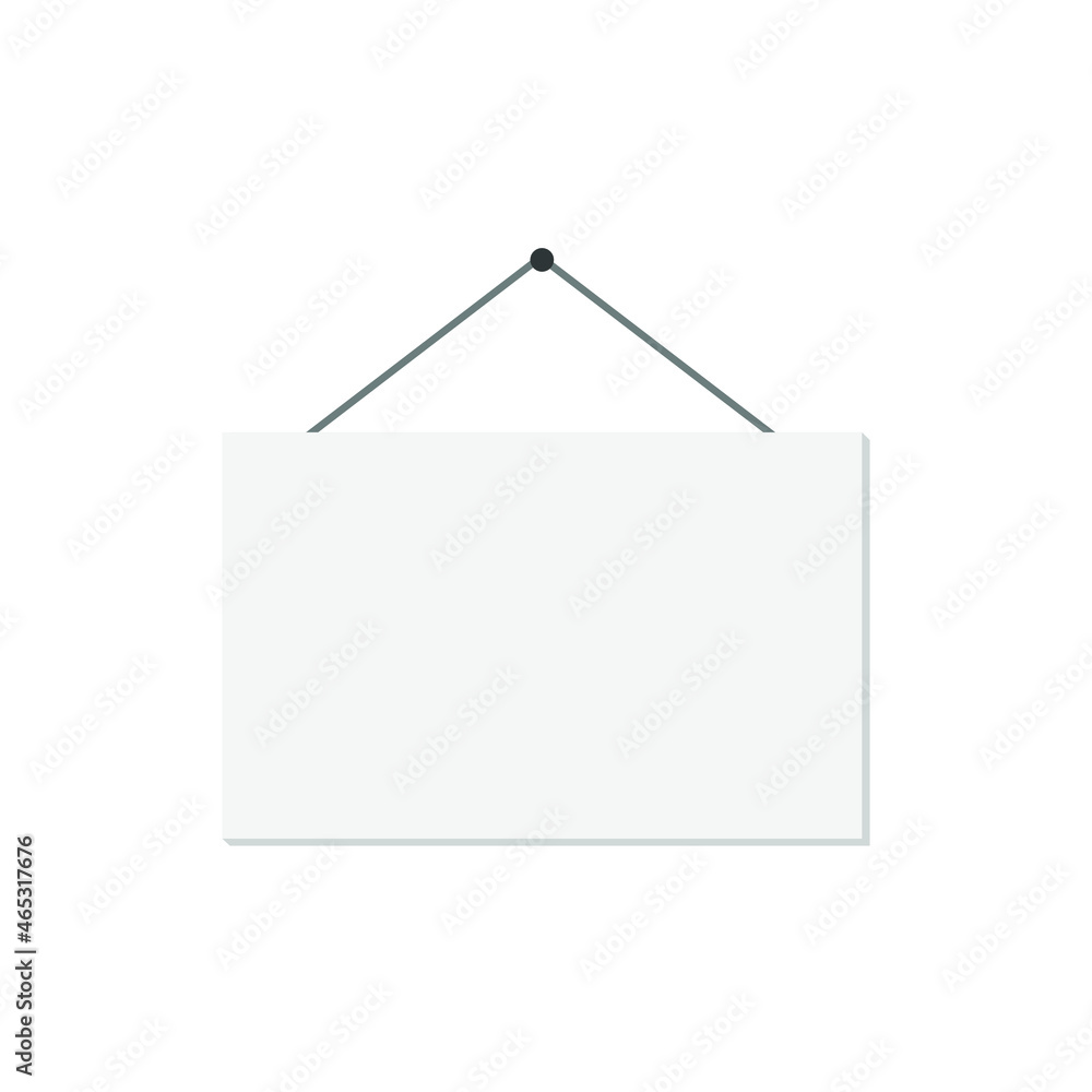 signboard isolated on white signboard isolated on white