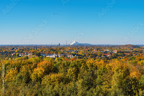 Panorama des Ruhrgebiet: von Bochum nach Bottrop photo