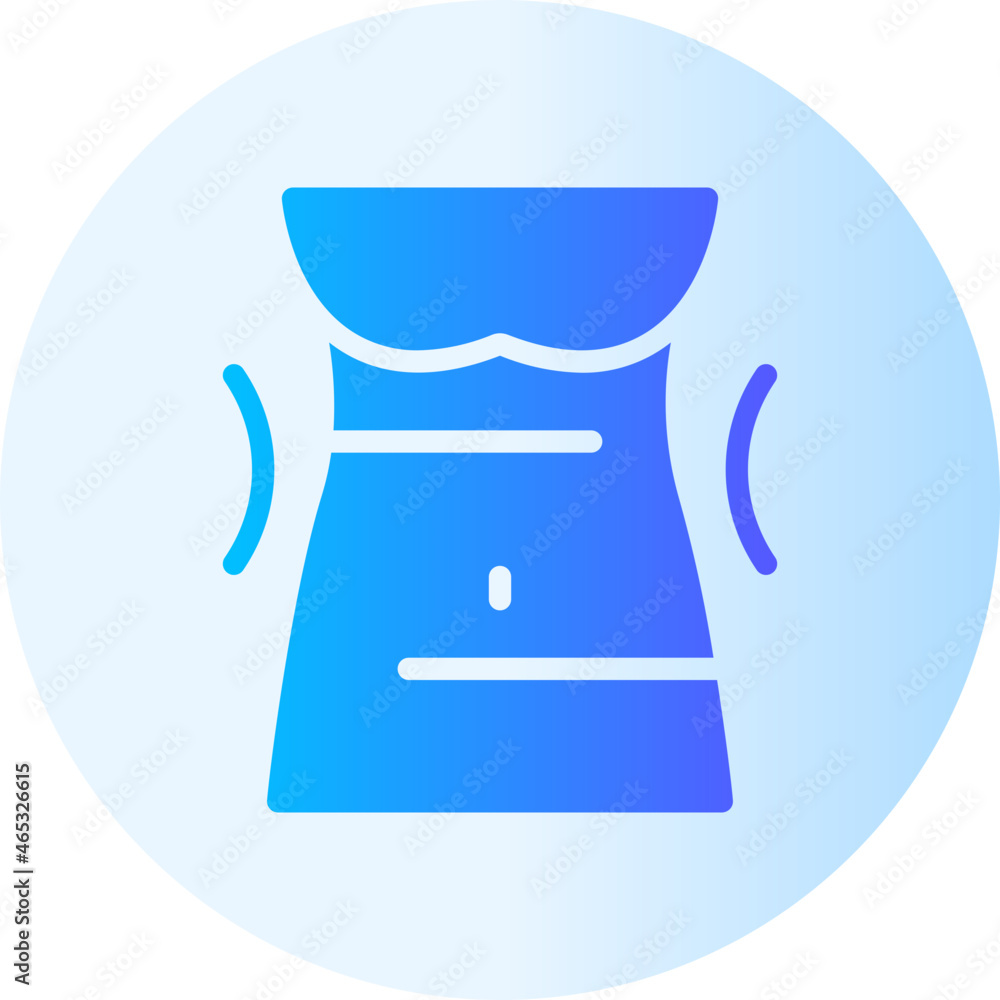 Slim Body gradient icon Slim Body gradient icon