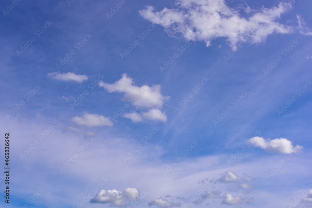 White clouds on blue sky background. White clouds on blue sky background.