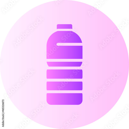 Water Bottle gradient icon