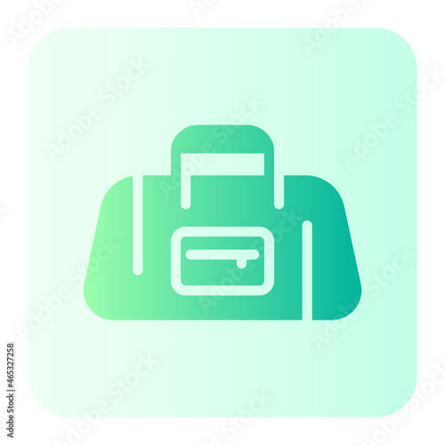 gym bag gradient icon