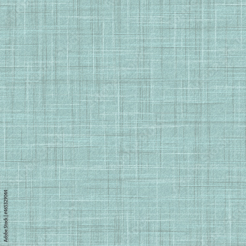 Linen fabric. Natural light blue cloth illustration.  Seamless vector pattern with fabric texture.