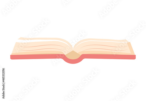 red textbook illustration