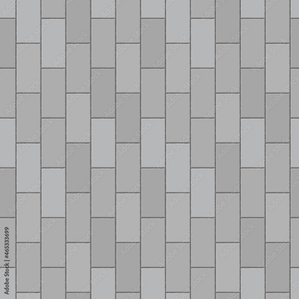 石畳のイラスト素材 シームレスパターン 参道 Stock Vector Adobe Stock