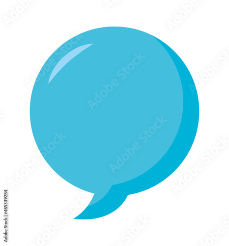 nice blue bubble