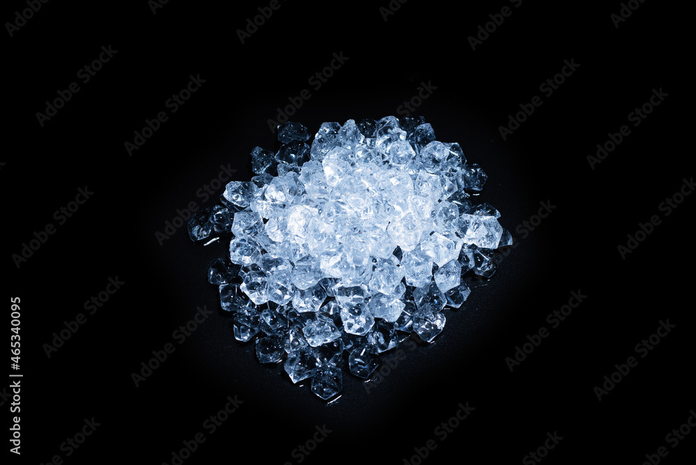 Ice crystal cubes, space for text or design. Ice crystal cubes, space for text or design.