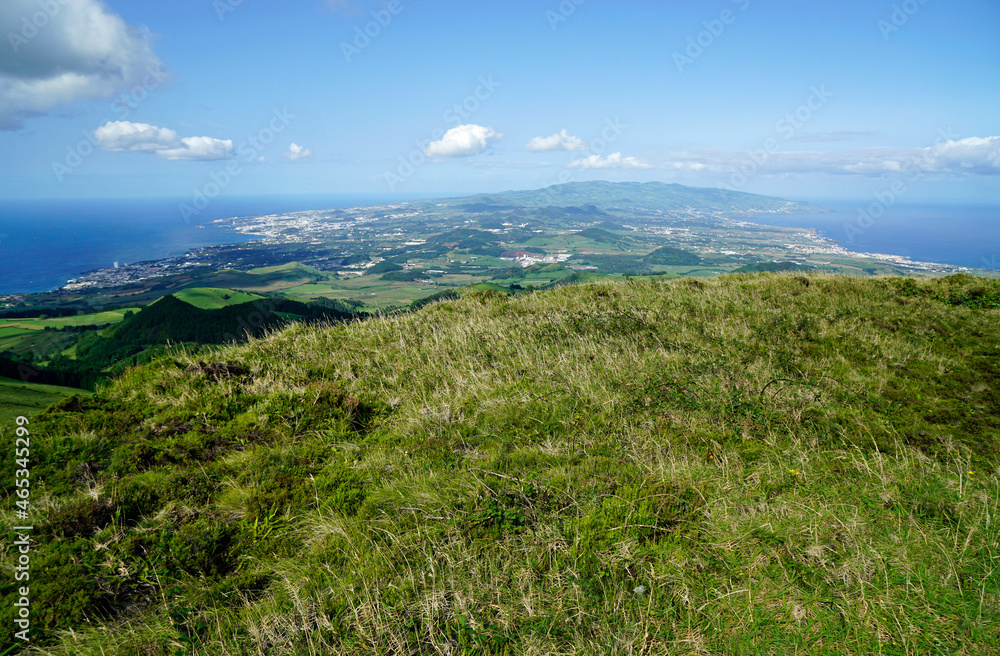 amazing mountain landscape on azores islands amazing mountain landscape on azores islands